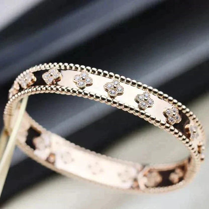 [⭐moonlume]CLOVER BRACELET 8MM DIAMONDS