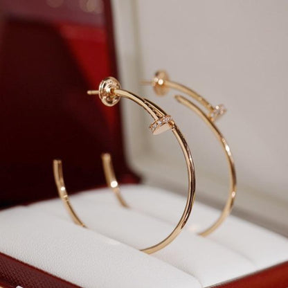 [⭐moonlume]JUSTE EARRINGS DIAMONDS 1.8MM