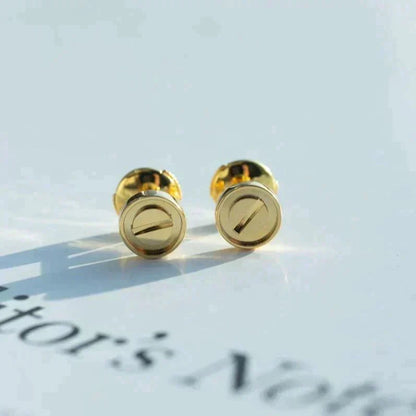 [⭐moonlume]LOVE EARRINGS GOLD 10MM