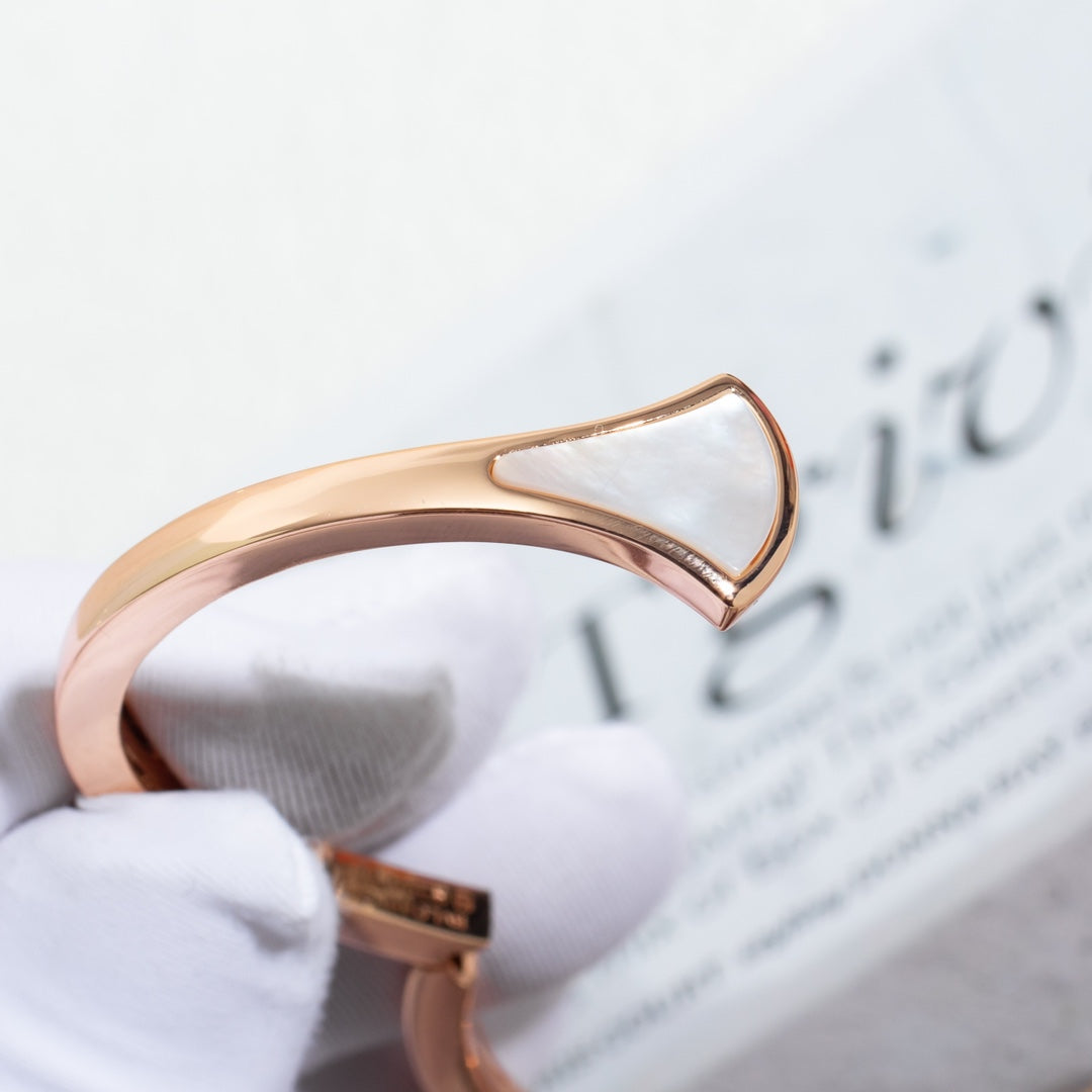 [⭐moonlume]DREAM BRACELET OPEN PINK GOLD MOP