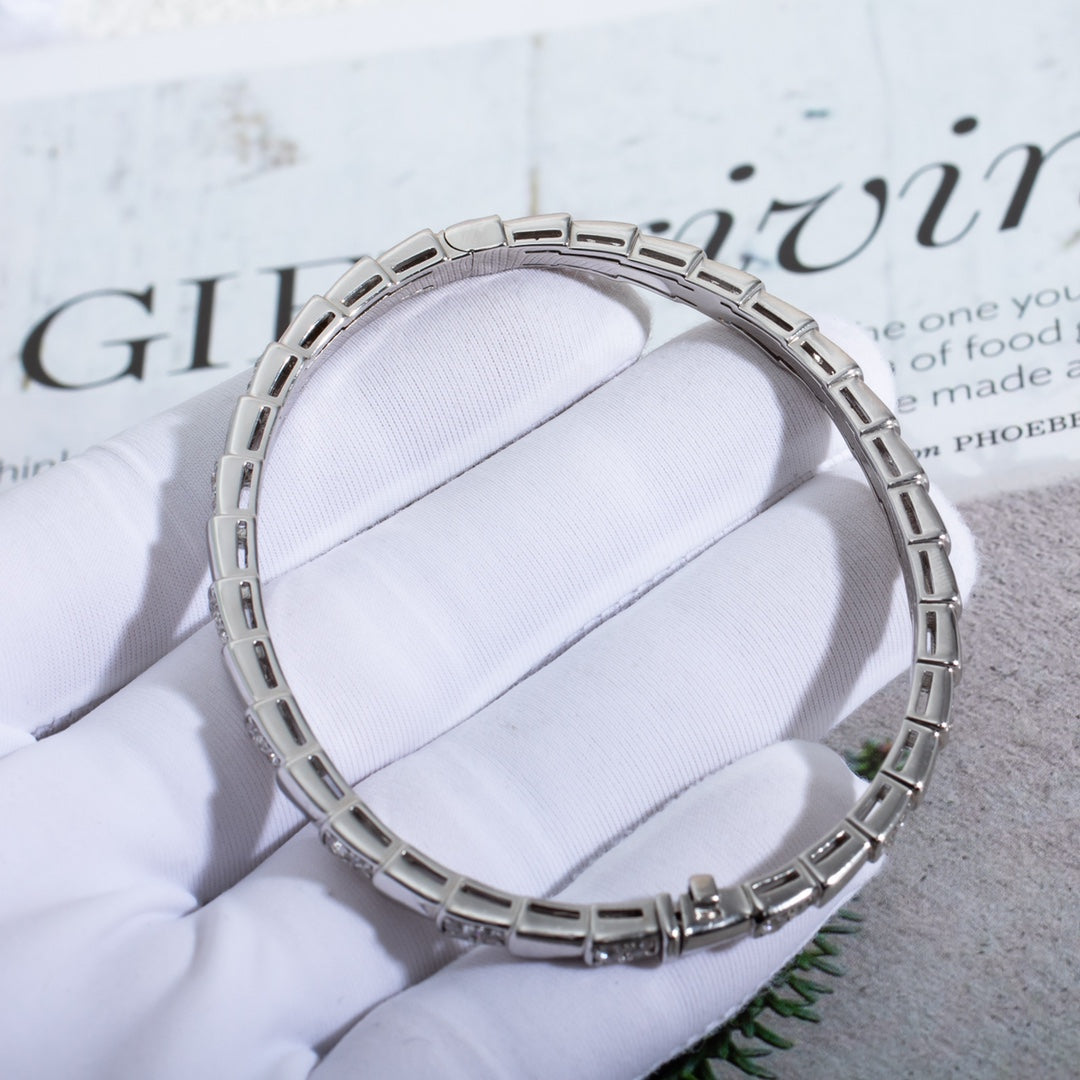 [⭐moonlume]SERPENTI BRACELET SILVER DIAMOND