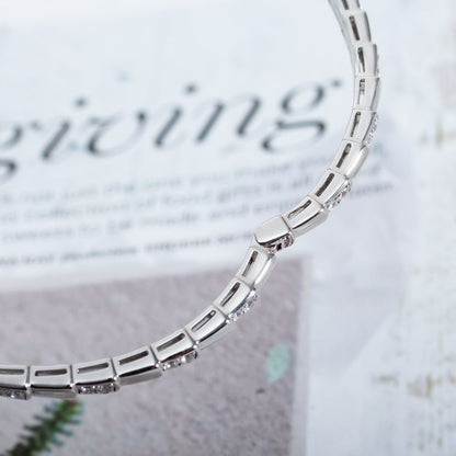 [⭐moonlume]SERPENTI BRACELET SILVER DIAMOND
