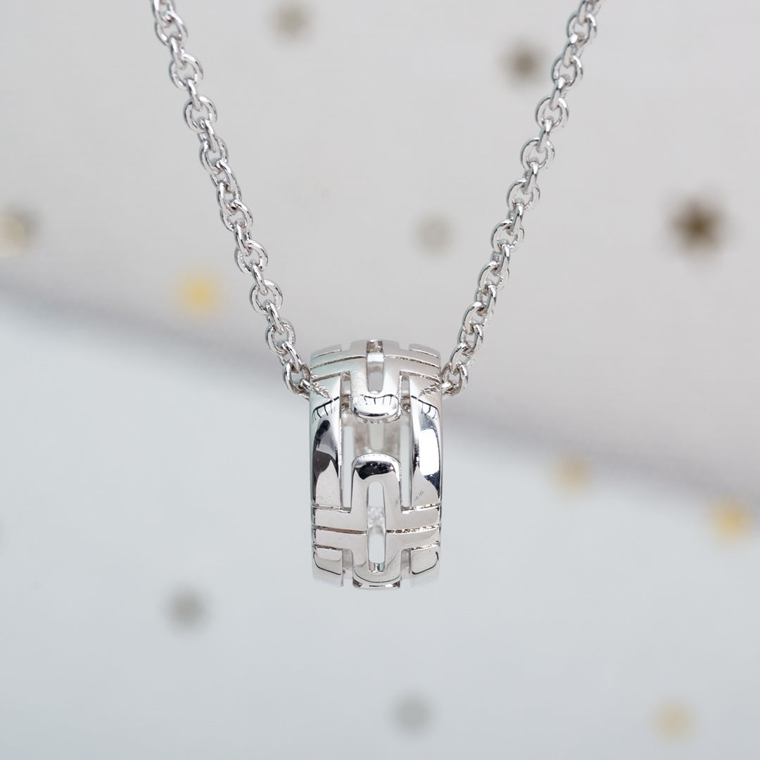 [⭐moonlume]PARENTESI NECKLACE SILVER