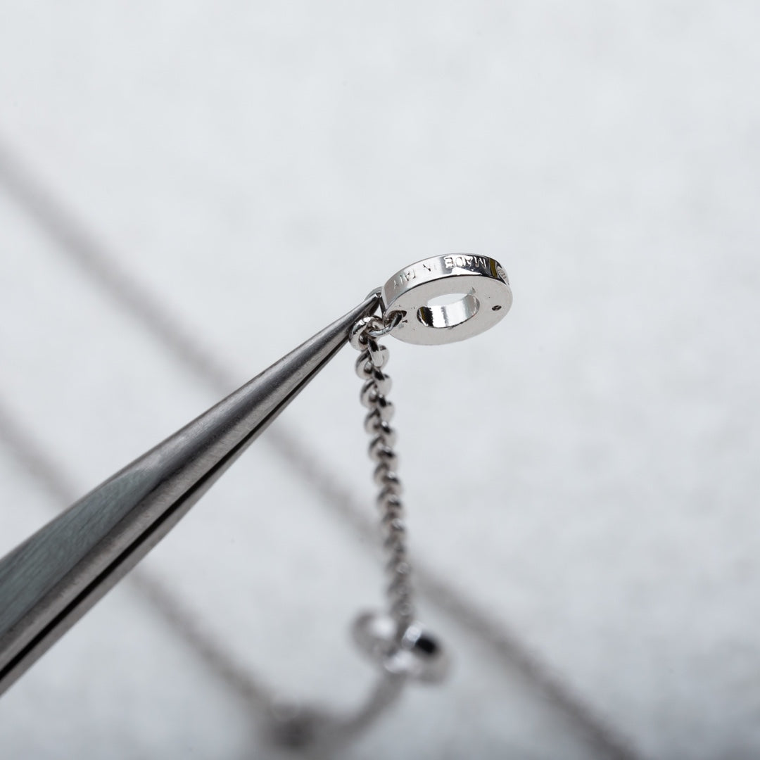 [⭐moonlume]PARENTESI NECKLACE SILVER