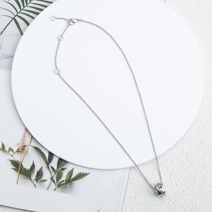 [⭐moonlume]PARENTESI NECKLACE SILVER