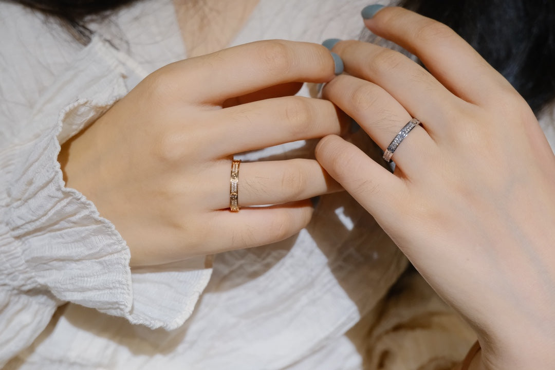 [⭐moonlume]LOVE RING 2.65MM DIAMOND