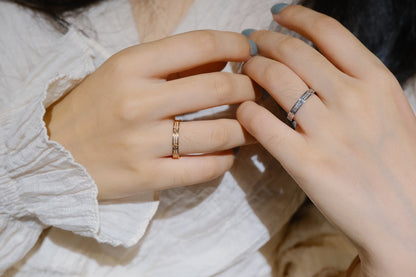 [⭐moonlume]LOVE RING 2.65MM DIAMOND