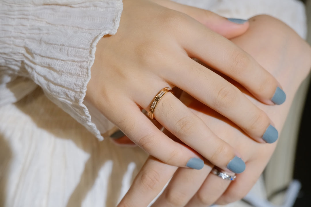 [⭐moonlume]LOVE RING 2.65MM DIAMOND