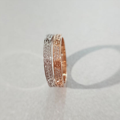 [⭐moonlume]LOVE RING 2.65MM DIAMOND