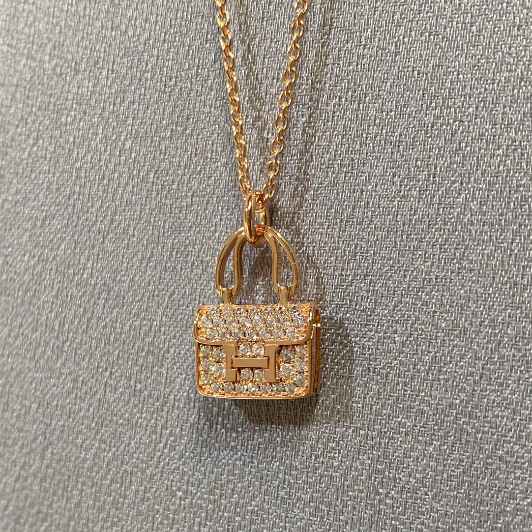 [⭐moonlume]CONSTANCE PEDANT DIAMOND NECKLACE