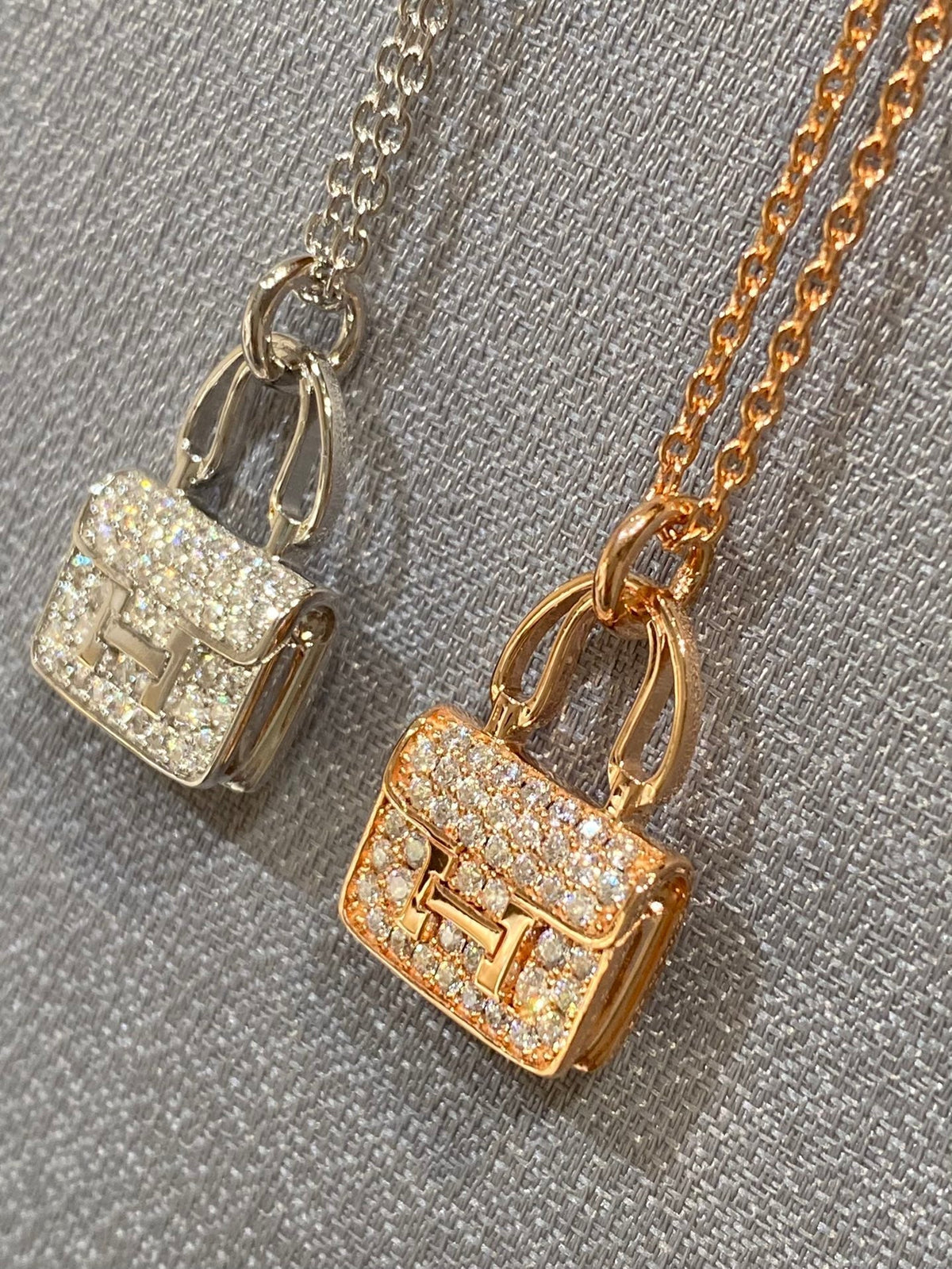 [⭐moonlume]CONSTANCE PEDANT DIAMOND NECKLACE