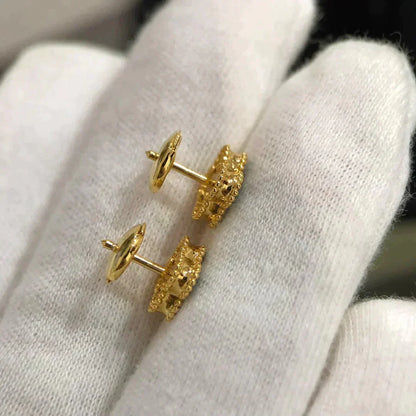[⭐moonlume]CLOVER MINI 9.5MM MALACHITE  EARRINGS