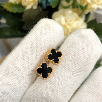 [⭐moonlume]CLOVER MINI GOLD EARRINGS