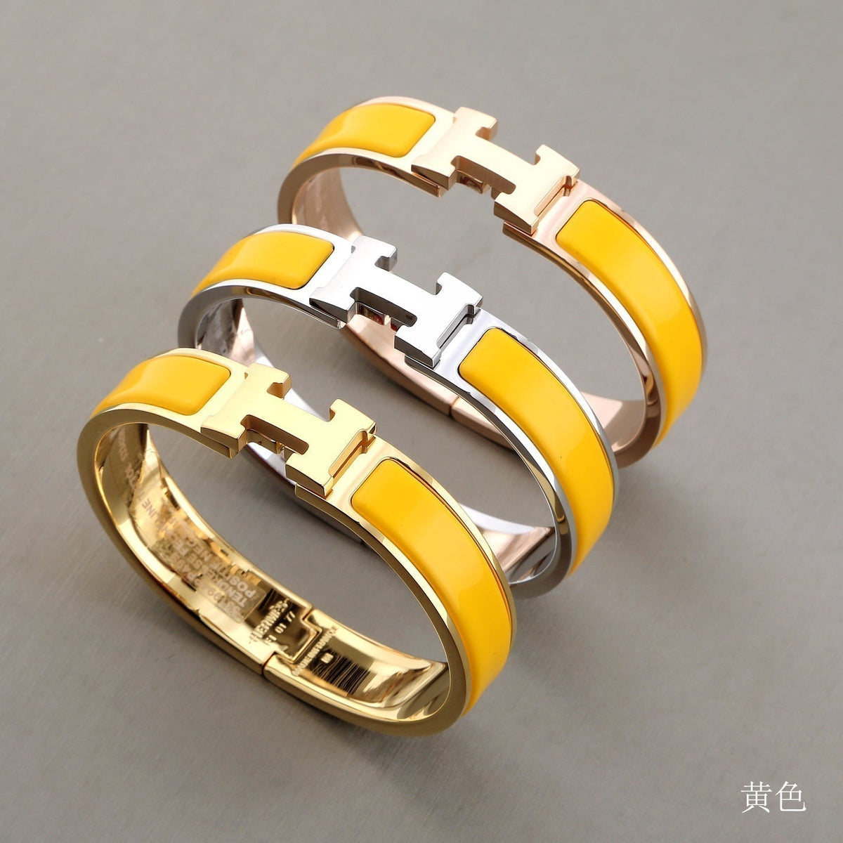 [⭐moonlume]H YELLOW BRACELET