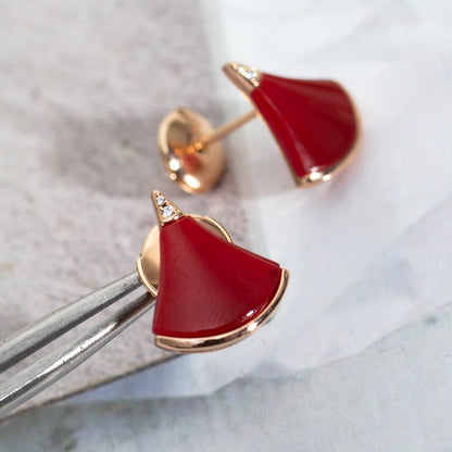 [⭐moonlume]DIVAS DREAM EARRINGS PINK GOLD