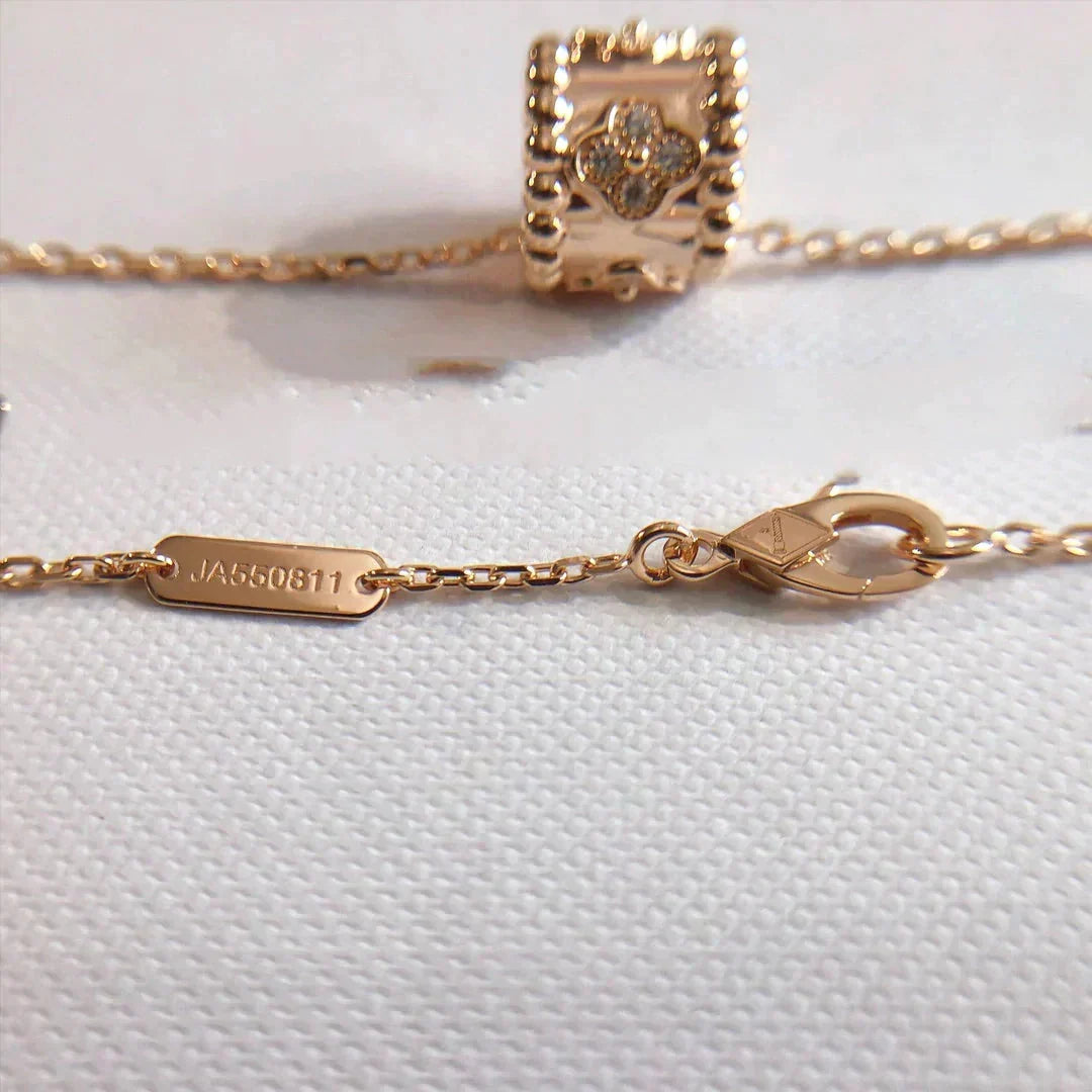 [⭐moonlume]PERLEE PEDANT NECKLACE GOLD / ROSE GOLD