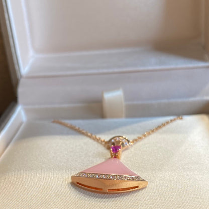 [⭐moonlume]DREAM NECKLACE PINK OPAL