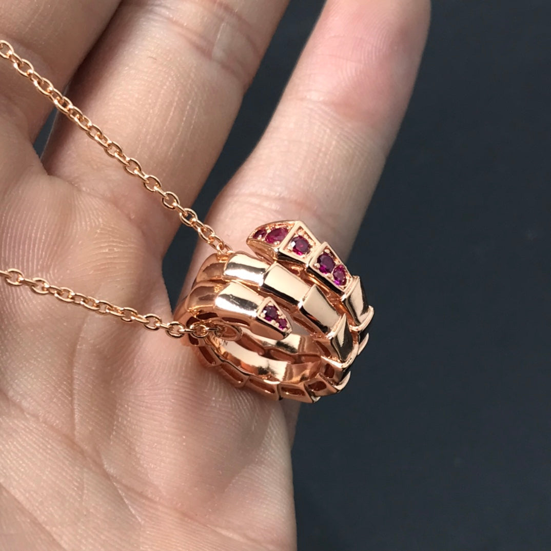 [⭐moonlume]SERPENTI PEDANT NECKLACE