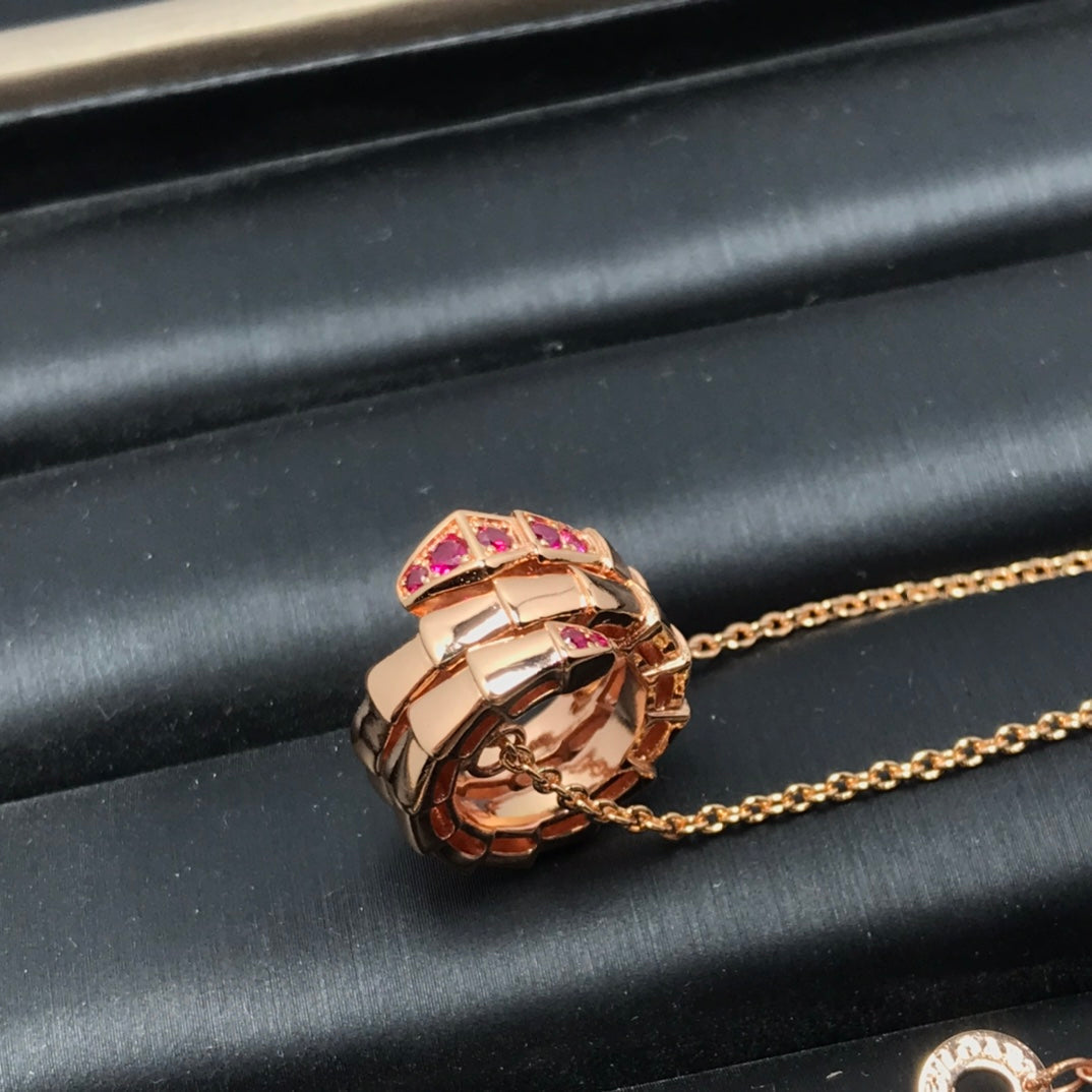 [⭐moonlume]SERPENTI PEDANT NECKLACE