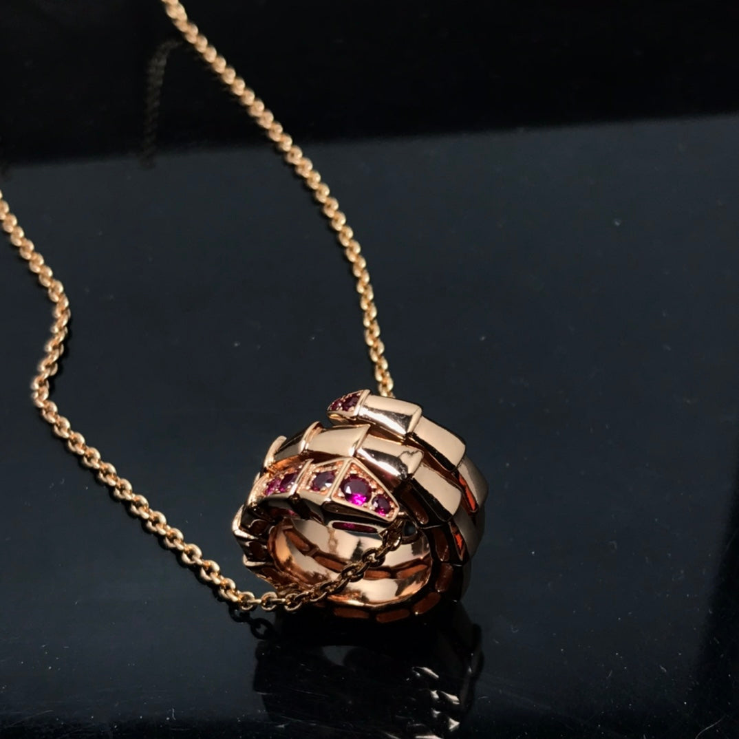 [⭐moonlume]SERPENTI PEDANT NECKLACE