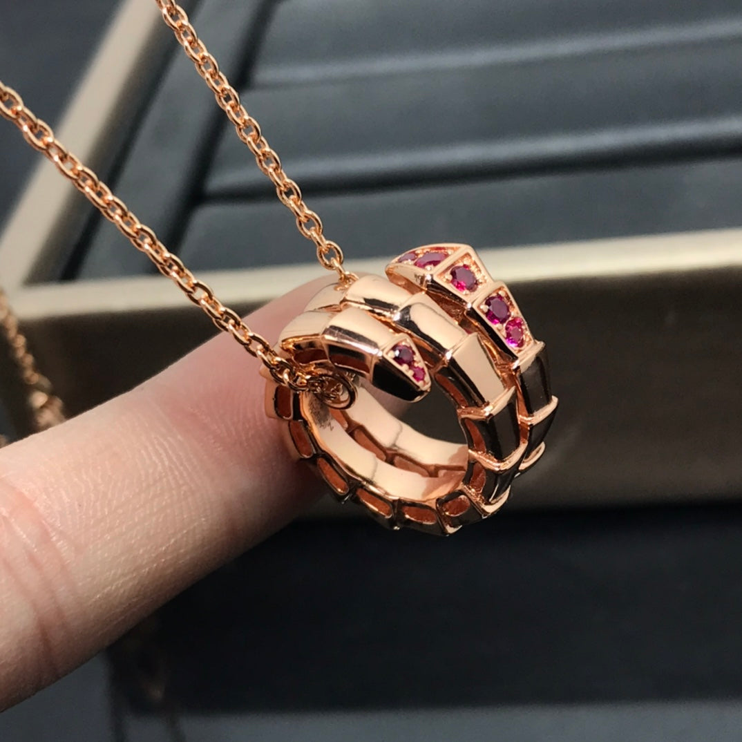 [⭐moonlume]SERPENTI PEDANT NECKLACE
