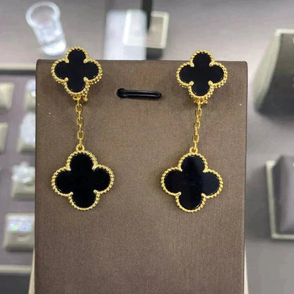 [⭐moonlume]CLOVER 2 MOTIFS  EARRINGS (MULTIPLE CHOICESC