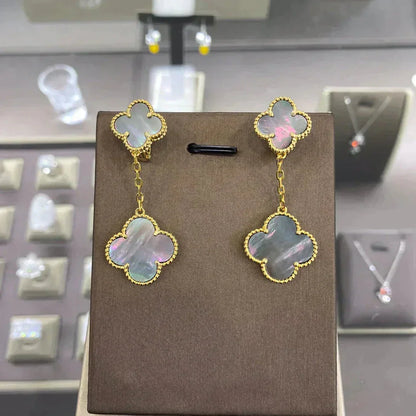 [⭐moonlume]CLOVER 2 MOTIFS  EARRINGS (MULTIPLE CHOICESC