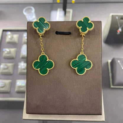 [⭐moonlume]CLOVER 2 MOTIFS  EARRINGS (MULTIPLE CHOICESC