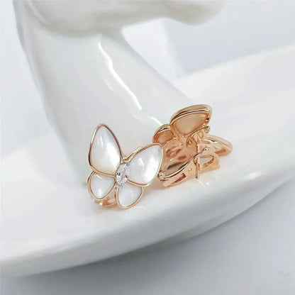 [⭐moonlume]BUTTERFLY MOP DIAMOND EARRINGS