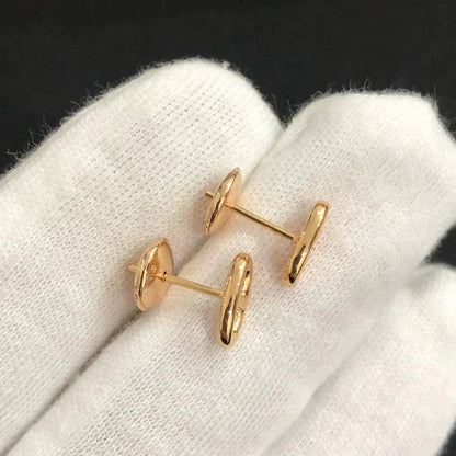 [⭐moonlume]CHAINE SMALL EARRINGS GOLD AND SILVER