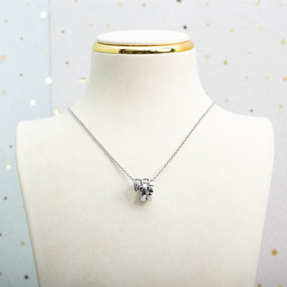 [⭐moonlume]SERPENTI SILVER NECKLACE DIAMOND