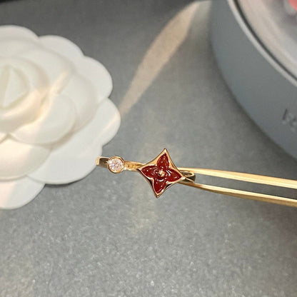 [⭐moonlume]STAR 1 DIAMOND OPEN RING