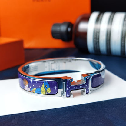 [⭐moonlume]H STAR AND MOON BRACELET 12MM