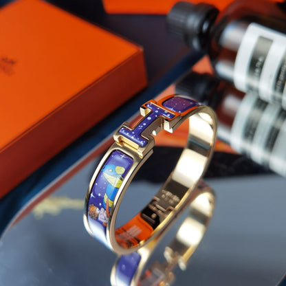 [⭐moonlume]H STAR AND MOON BRACELET 12MM