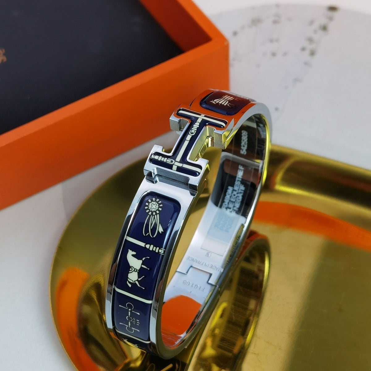 [⭐moonlume]H COUVERTURES DARK BLUE BRACELET