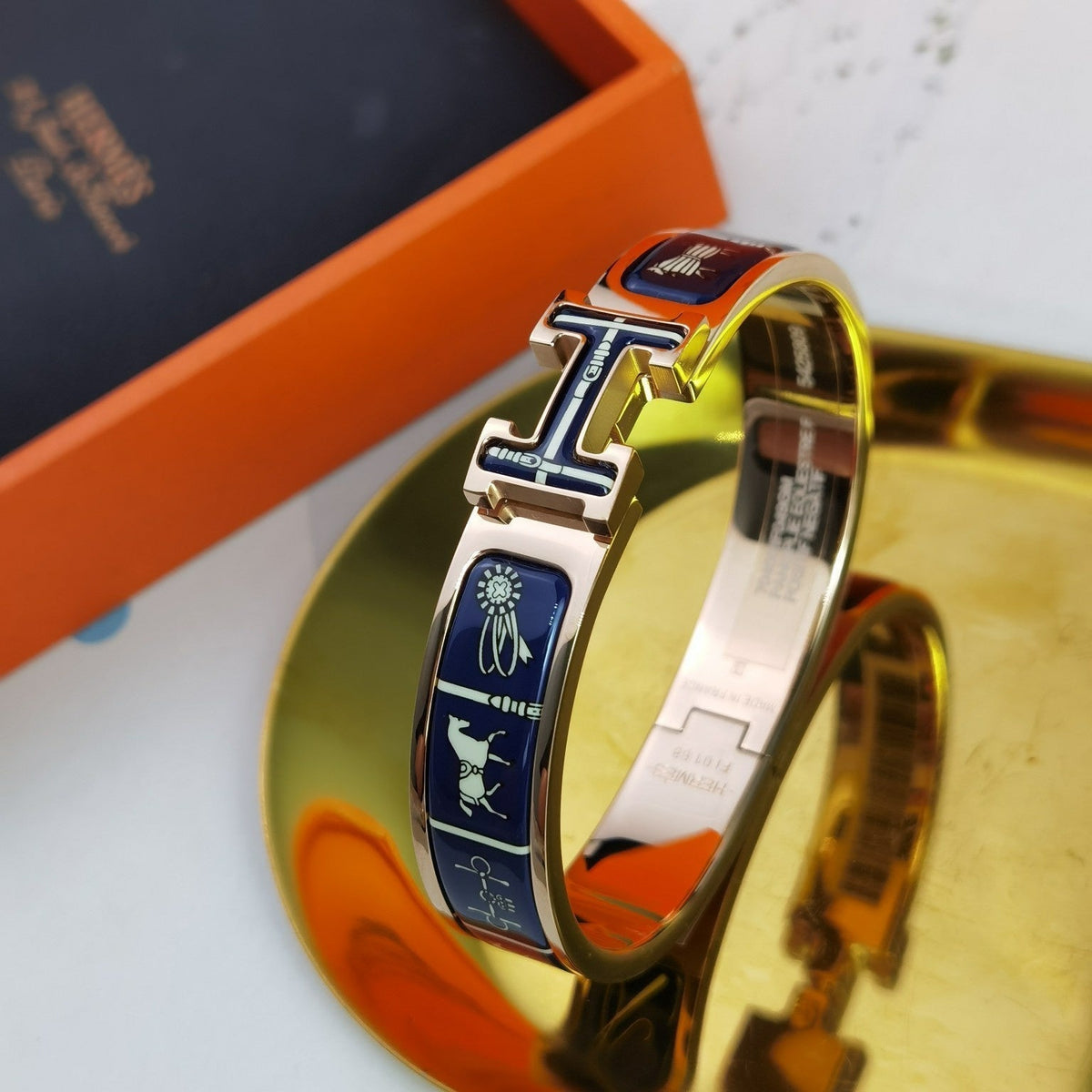[⭐moonlume]H COUVERTURES DARK BLUE BRACELET