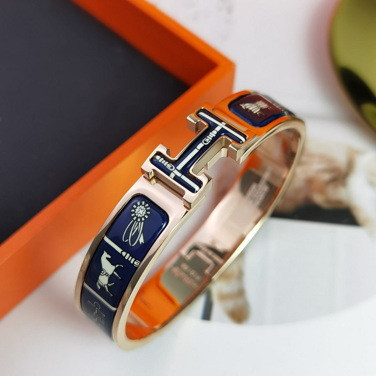 [⭐moonlume]H COUVERTURES DARK BLUE BRACELET