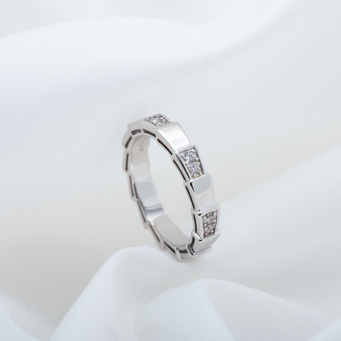 [⭐moonlume]SERPENTI RING SILVER  3MM