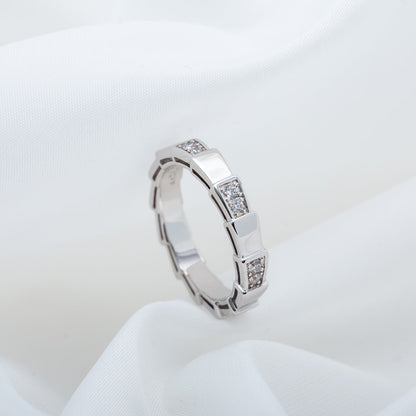 [⭐moonlume]SERPENTI RING SILVER  3MM