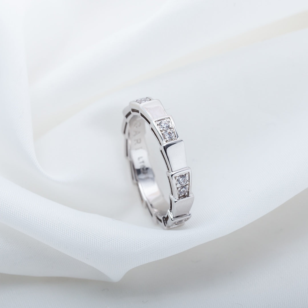 [⭐moonlume]SERPENTI RING SILVER  3MM