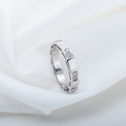 [⭐moonlume]SERPENTI RING SILVER  3MM