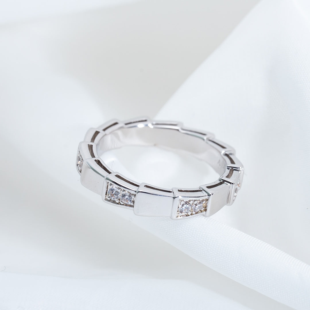 [⭐moonlume]SERPENTI RING SILVER  3MM
