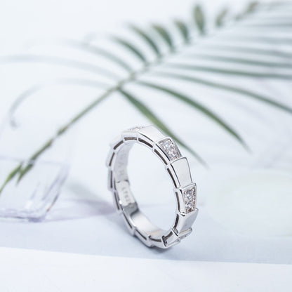 [⭐moonlume]SERPENTI RING SILVER  3MM