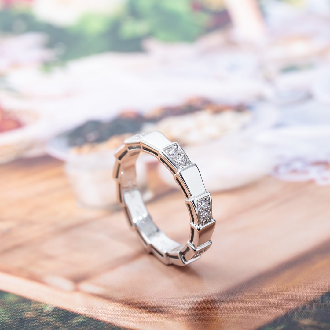 [⭐moonlume]SERPENTI RING SILVER  3MM