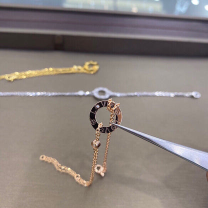 [⭐moonlume]LOVE BRACELET 2 DIAMOND