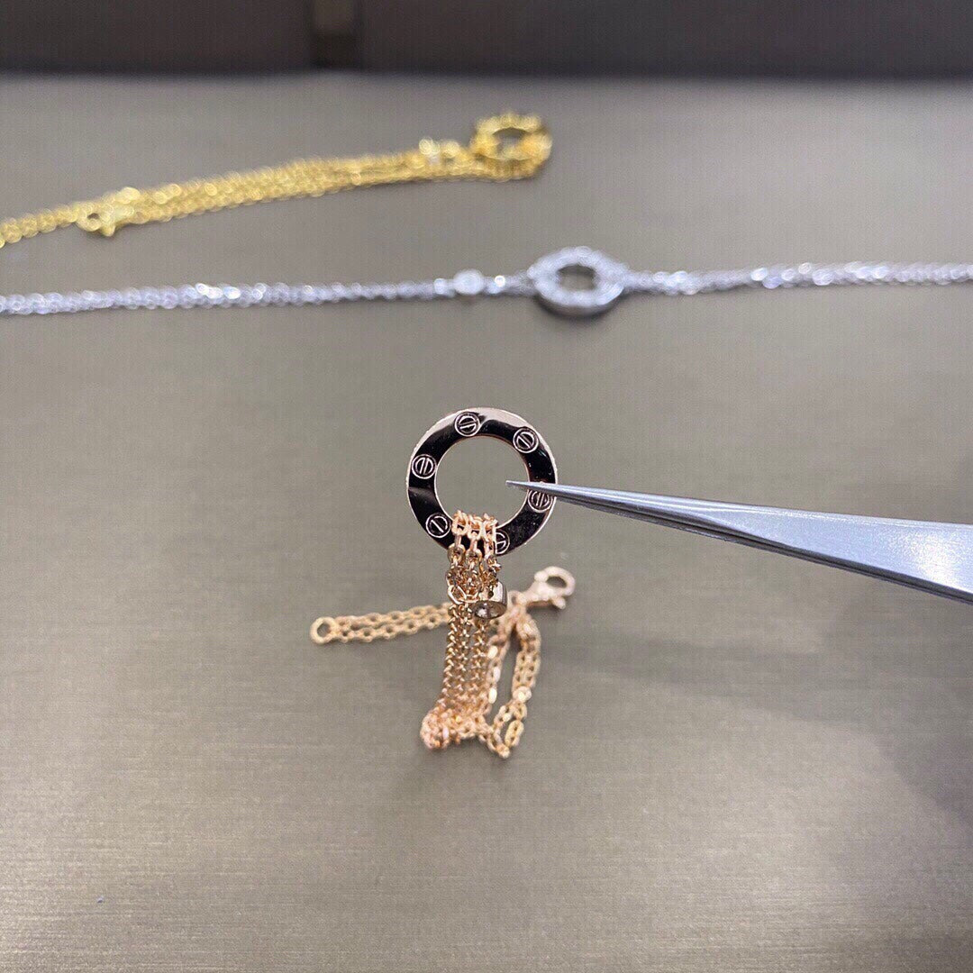 [⭐moonlume]LOVE BRACELET 2 DIAMOND