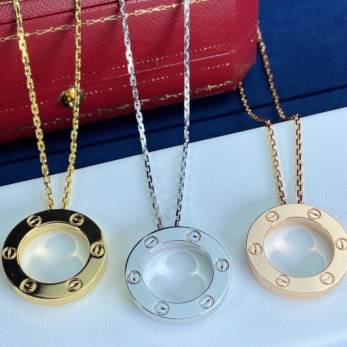 [⭐moonlume]LOVE NECKLACE 16MM