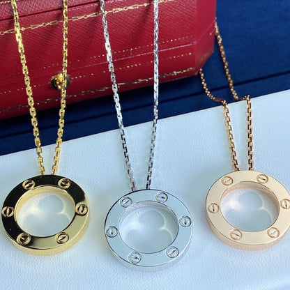 [⭐moonlume]LOVE NECKLACE 16MM