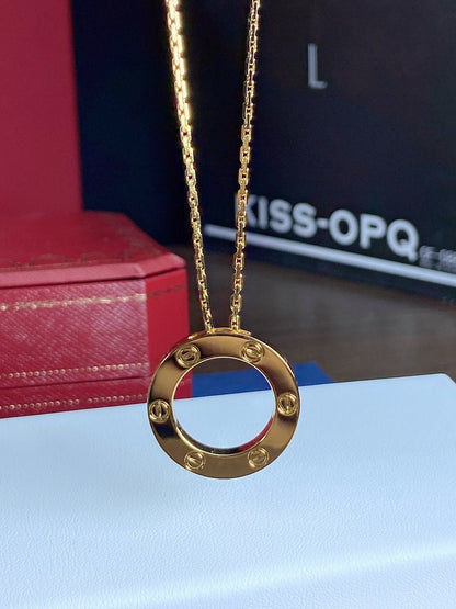 [⭐moonlume]LOVE NECKLACE 16MM