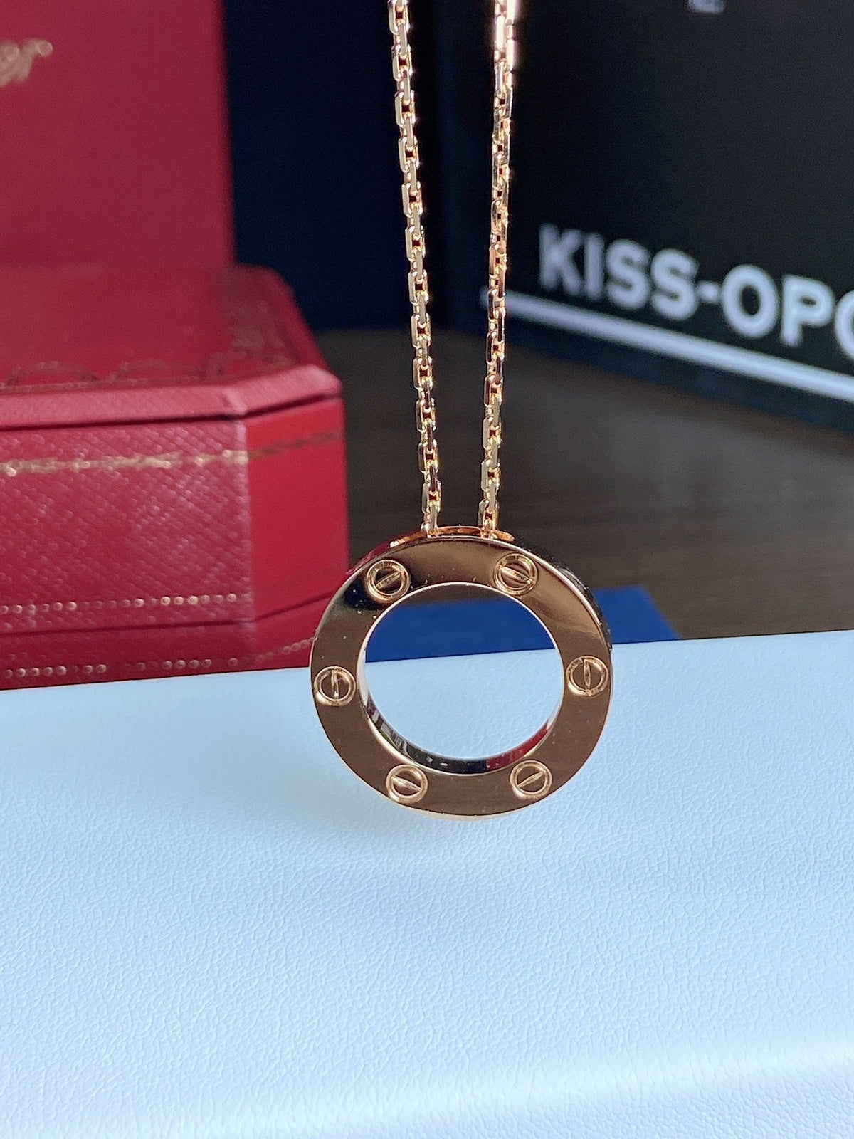 [⭐moonlume]LOVE NECKLACE 16MM